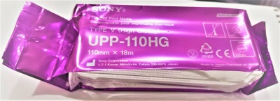 Бумага для УЗИ принтеров Sony высокого разрешения UPP-110HG, размер 110х18 фото