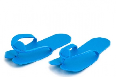 Тапочки вьетнамки 3 мм синие фото